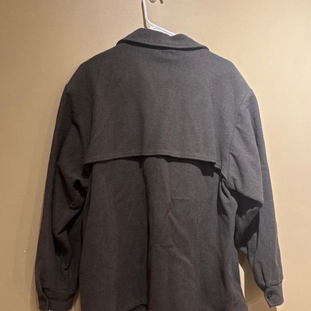 BIG BILL MEN'S WOOL ZIP JACKET - GREEN - Picture 3 of 3